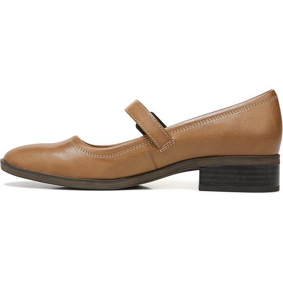 Soul Naturalizer Womens Ramona Mary Jane Flats US 11 Wide EU 42 Brown NIB - Picture 2 of 10